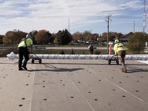 Commercial roofing project — Nelson Roof Contracting